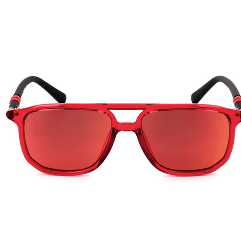 NEW DIESEL DL0332 49/14/135 UNISEX KID SUNGLASSES RED MIRRORED LENSES